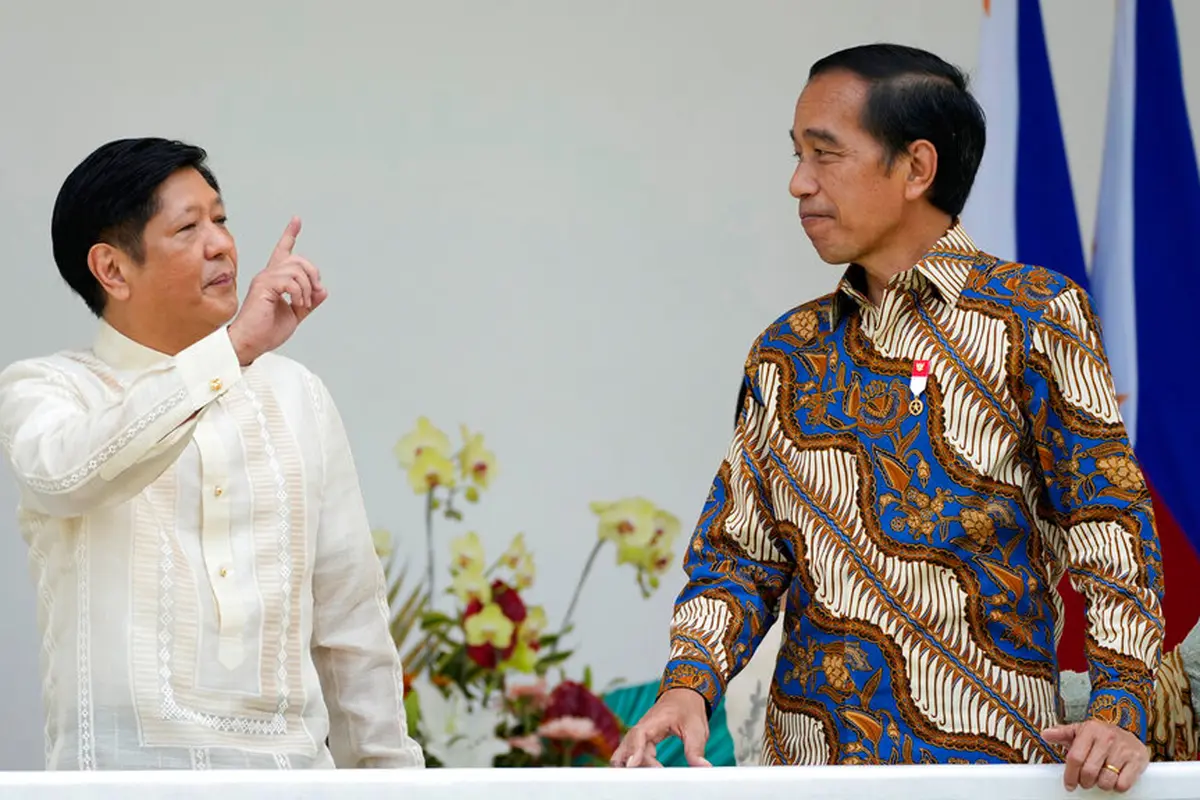 Jokowi Sambut Hangat Presiden Filipina Ferdinand Marcos Jr di Istana Bogor