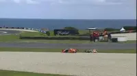 Terjatuh di MotoGP Australia, Marc Marquez Salahkan Diri Sendiri 