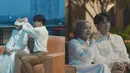 Pada momen tersebut, Rey menghadirkan video kenangan perjalanan hidup Dinda, mulai dari masa kecil hingga pernikahan mereka. Video itu menjadi salah satu kejutan istimewa yang menguras emosi Dinda, mengingat kembali perjalanan hidupnya yang penuh makna. Suasana penuh cinta ini makin terasa hangat di antara mereka. (Liputan6.com/IG/@dindahw)