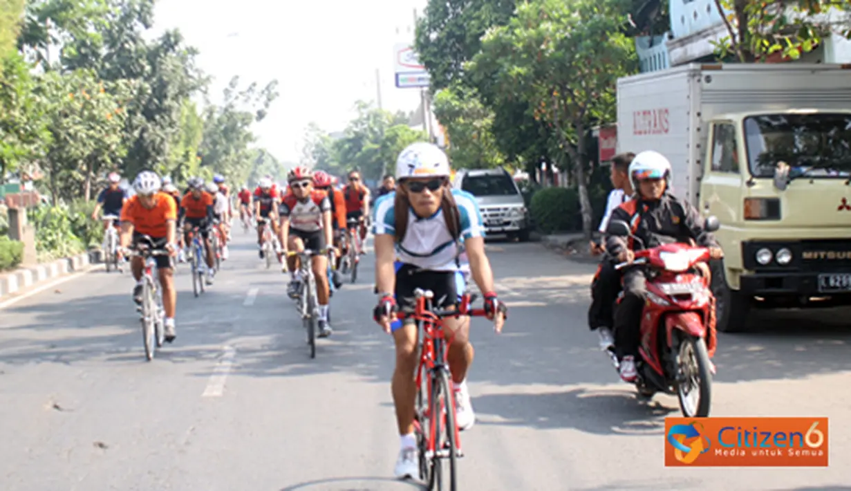 Citizen6, Surabaya: Pengenalan route ini bertujuan memeperlancar peserta lomba saat hari pelaksanaan besok, sehingga peserta sudah mempunyai gambaran lokasi, dimana saja titik belok, berputa serta jarak yang akan ditempuh. (Pengirim: Penkobangdikal)
 