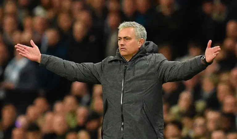 Manajer Manchester United asal Portugal, Jose Mourinho. (AFP/Oli Scarff)