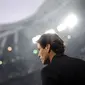 Pelatih AS Roma, Rudi Garcia, memimpin langsung laga Francesco Totti dan kawan-kawan berlaga kontra Juventus di Turin, (6/10). Juventus unggul 3-2 atas AS Roma. (REUTERS/Giorgio Perottino)