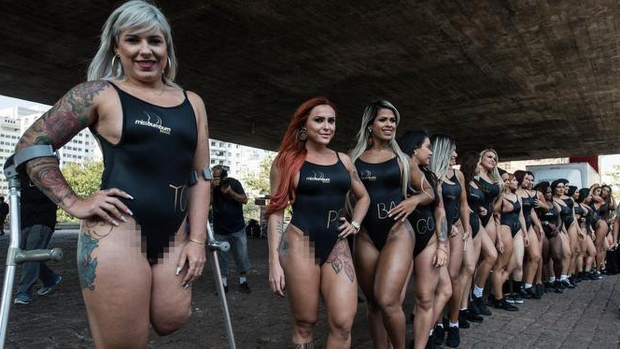 Rubia Machado, Kandidat Miss Bumbum Pertama dengan 1 Kaki