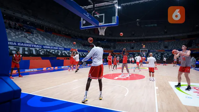Foto: Dihuni Skuad Bertabur Bintang NBA, Begini Potret Latihan Timnas Basket Kanada Jelang Bentrok dengan Prancis di Piala Dunia FIBA 2023