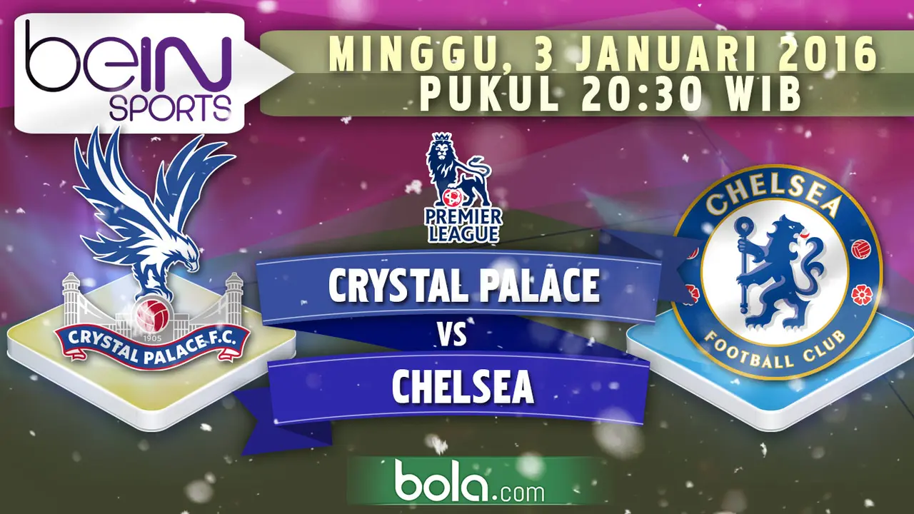Crystal Palace vs Chelsea (Bola.com/Samsul Hadi)