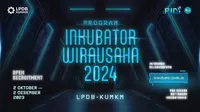 Lembaga Pengelola Dana Bergulir Koperasi, Usaha Mikro, Kecil, dan Menengah (LPDB-KUMKM) akan membuka rekrutmen calon penyelenggara Inkubator Wirausaha LPDB-KUMKM Tahun 2024 pada 2 Oktober hingga 2 Desember 2023. (Dok. LPDB-KUMKM)