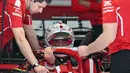 Formula 1 atau F1 akan kembali menggelar seri kedua di musim 2025 yang akan berlangsung di Sirkuit Internasional Shanghai pada Jumat (21/3/2025) hingga Minggu (23/3/2025). (HECTOR RETAMAL/AFP)