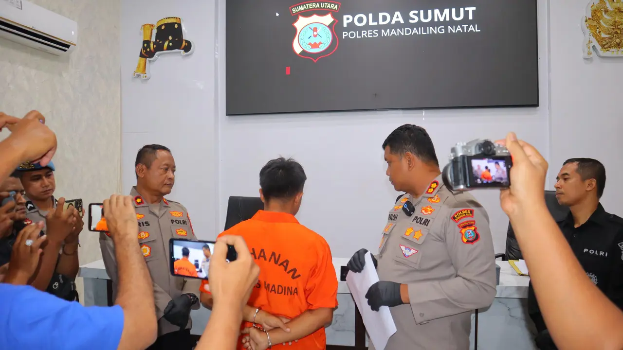 Pelaku Pembunuhan Anggota Paskibra di Mandailing Natal