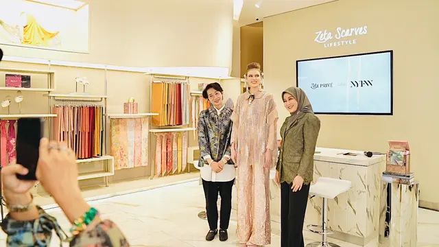 Modest Wear Brand Zeta Prive di New York Fashion Week 2023