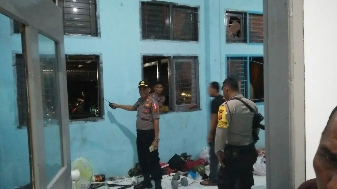 Napi Lapas Lambaro Aceh kabur