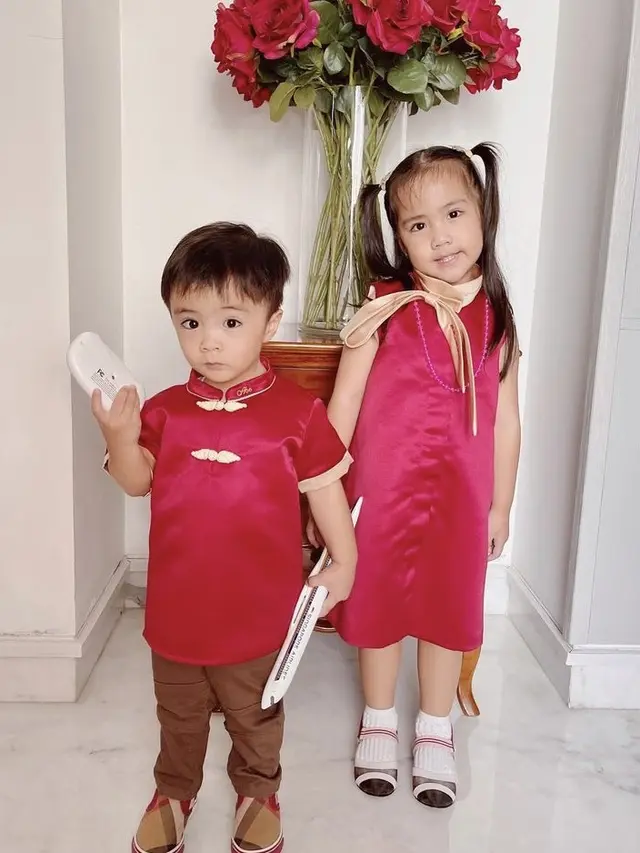 Sheena Gabriella Aurora Samudra dan Abercio Mikaelmoza Samudra