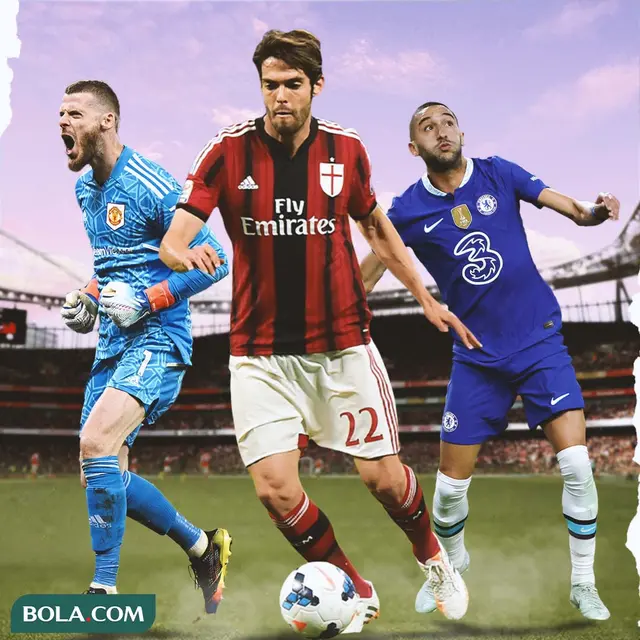 Ilustrasi - David De Gea, Kaka, Hakim Ziyech