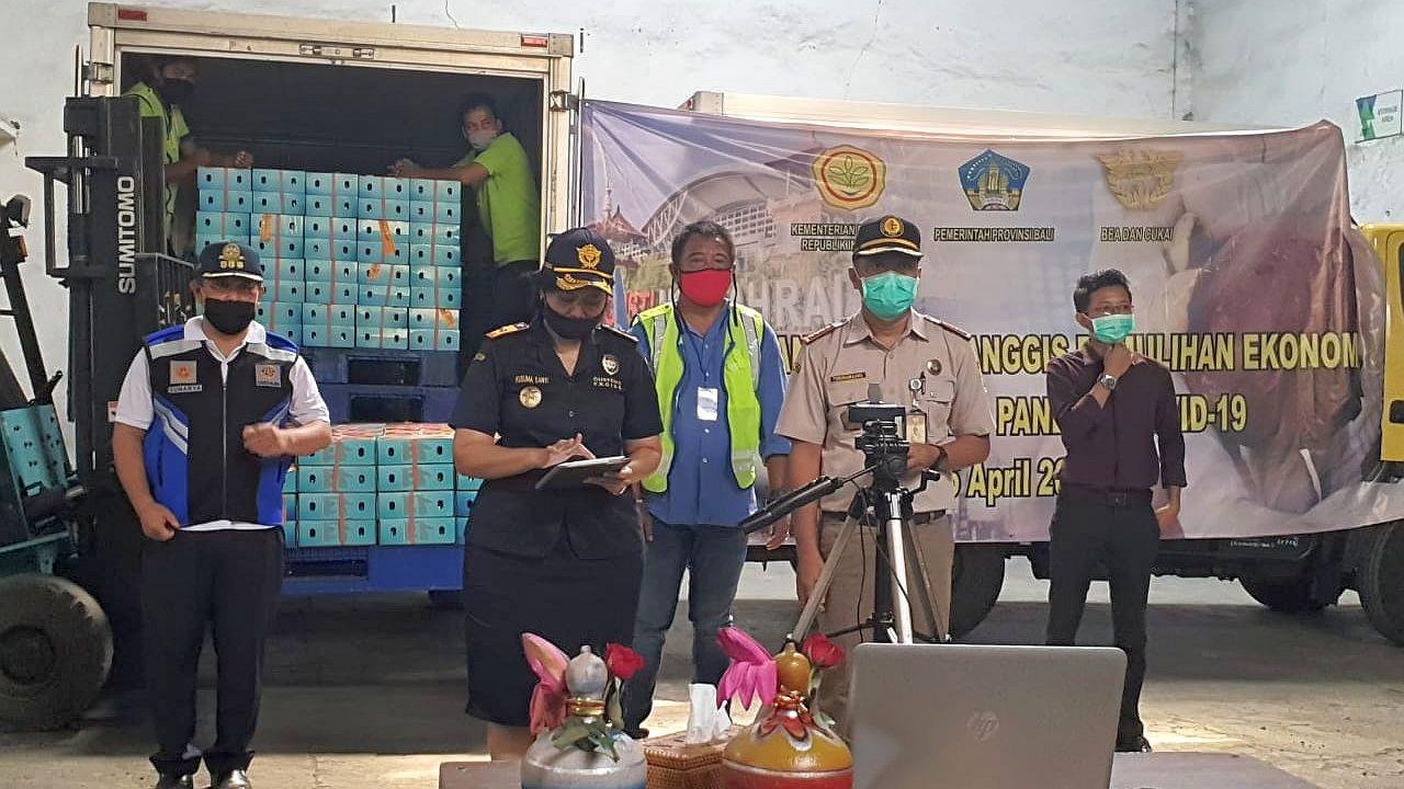 Ekspor buah segar asal Bali ke 11 negara tujuan. (Dok Kementan)