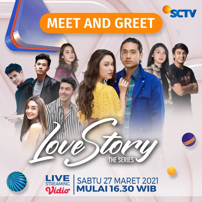Begini Cara Giorgino Abraham dan Yasmin Napper di Meet And Greet Sinetron Love Story The Series