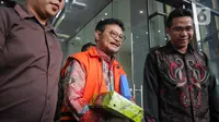 Diduga Syahrul Yasin Limpo melakukan korupsi bersama Sekretaris Jenderal Kementan Kasdi Subagyono, dan Direktur Alat dan Mesin Pertanian Direktorat Jenderal Prasarana dan Sarana Kementan Muhammad Hatta. (Liputan6.com/Angga Yuniar)