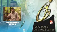 Vinsensius Nurak Profil dan peraih penghargaan LIA 2015