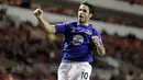 3. Mikel Arteta (Januari 2005) - Didatangkan Everton dari Sociedad dengan mahar 2 juta poundsterling. Dirinya sukses membawa Everton duduk di posisi empat klasemen akhir Liga Inggris sebelum akhirnya pindah ke Arsenal. (AFP/Graham Stuart)