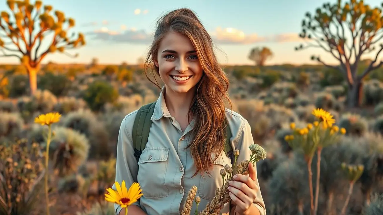 ciri-ciri flora australis