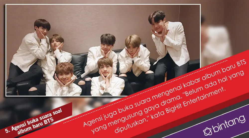 BTS, antara Desas-desus Comeback dan Project Baru. (Foto: Twitter/bts_bighit, Desain: Nurman Abdul Hakim/Bintang.com)