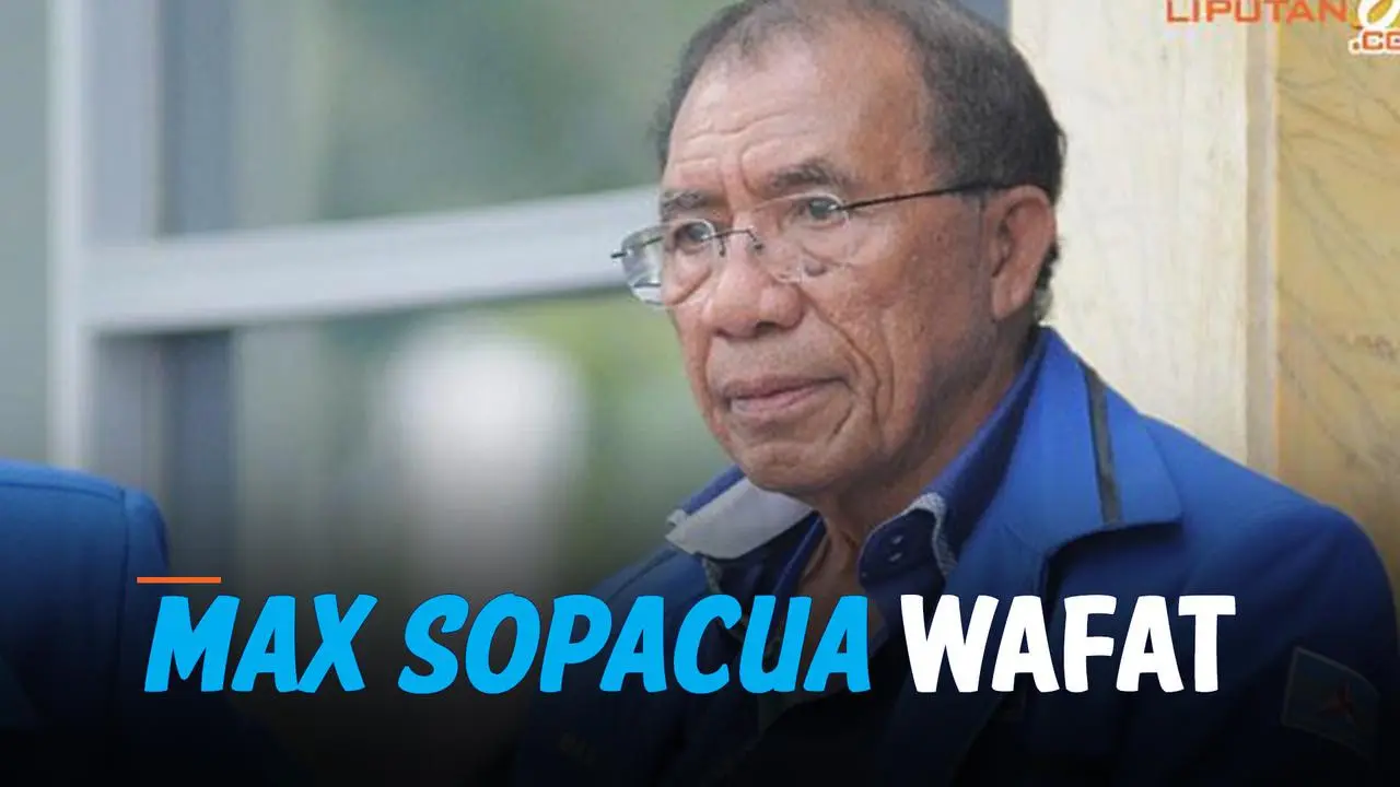 Max Sopacua Meninggal