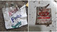 Potret Sampah Bungkus Makanan Jadul. (Sumber: Twitter/@fanaticgladi dan Twitter/@sweetctn)
