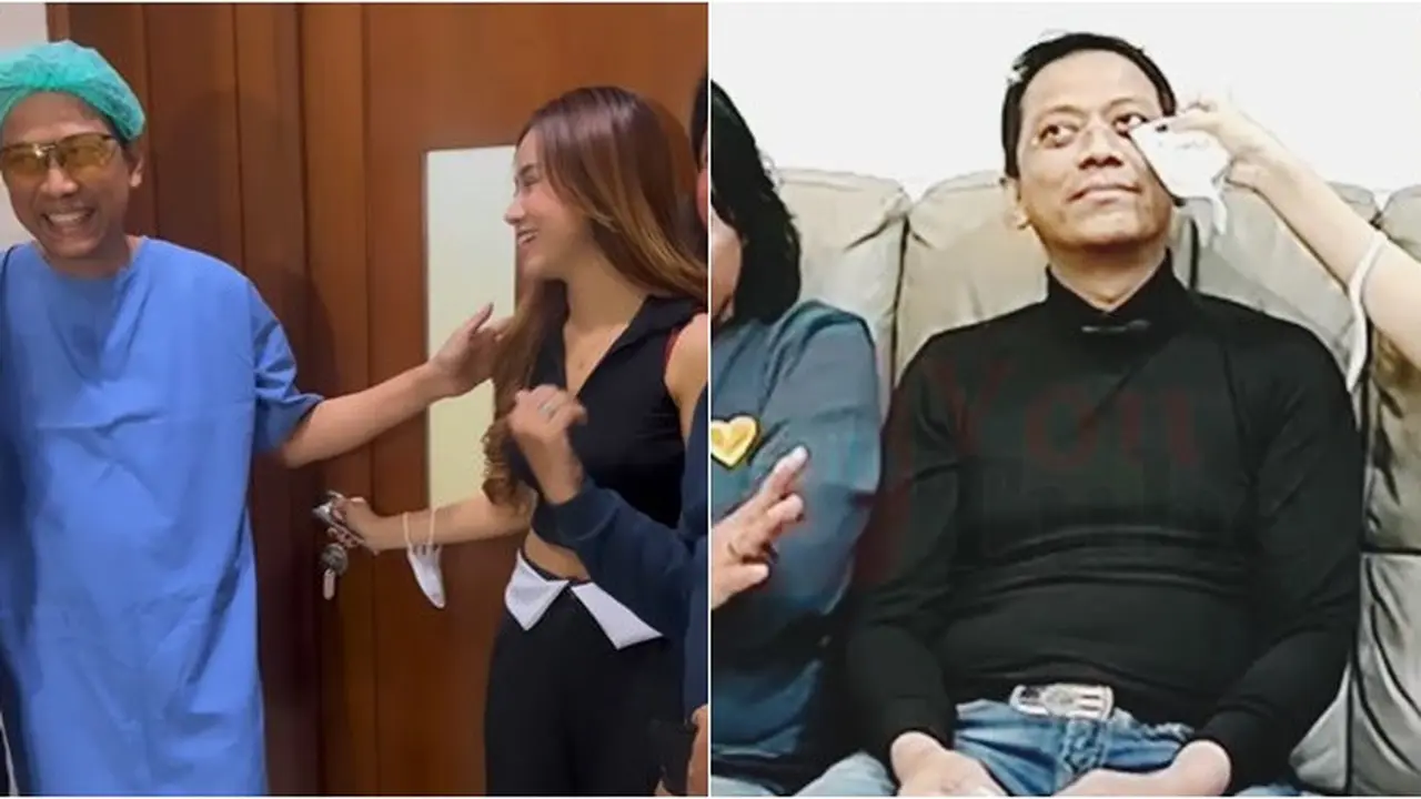 Ngaku Dilamar Janda Brunei, Ini 6 Momen Doddy Sudrajat Jalani Operasi Kantung Mata