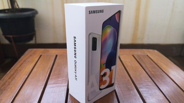 Unboxing Samsung Galaxy A31 Smartphone 4 Kamera Seharga Rp 4