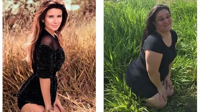 6 Potret Sekretaris yang Tiru Gaya Para Model Terkenal, Kocak Banget