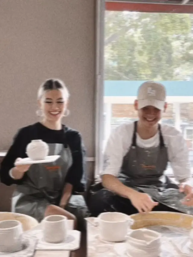 Agnez Mo  dan Adam Rosyadi. credit: [@agnezmo]