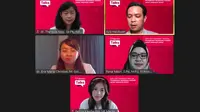Halodoc menggelar diskusi virtual kesehatan holistik menyambut Hari Kesehatan Nasional (Liputan6.com/Komarudin)