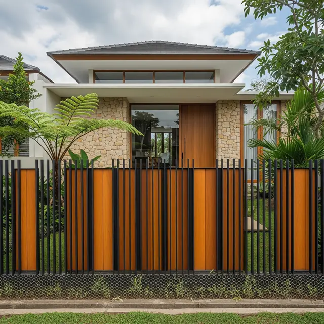 9 Model Pagar Besi Vertikal Anti Ular untuk Rumah Modern, Solusi Aman dan Estetis