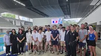 Prancis Latihan di Jakarta Jelang Kejuaraan Dunia Akuatik 2025 di Singapura