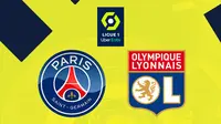 Ligue 1 - PSG Vs Olympique Lyon (Bola.com/Adreanus Titus)