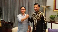 Gibran Rakabuming Raka dan Agus Yudhoyono (Liputan6.com/Ahmad Romadoni)