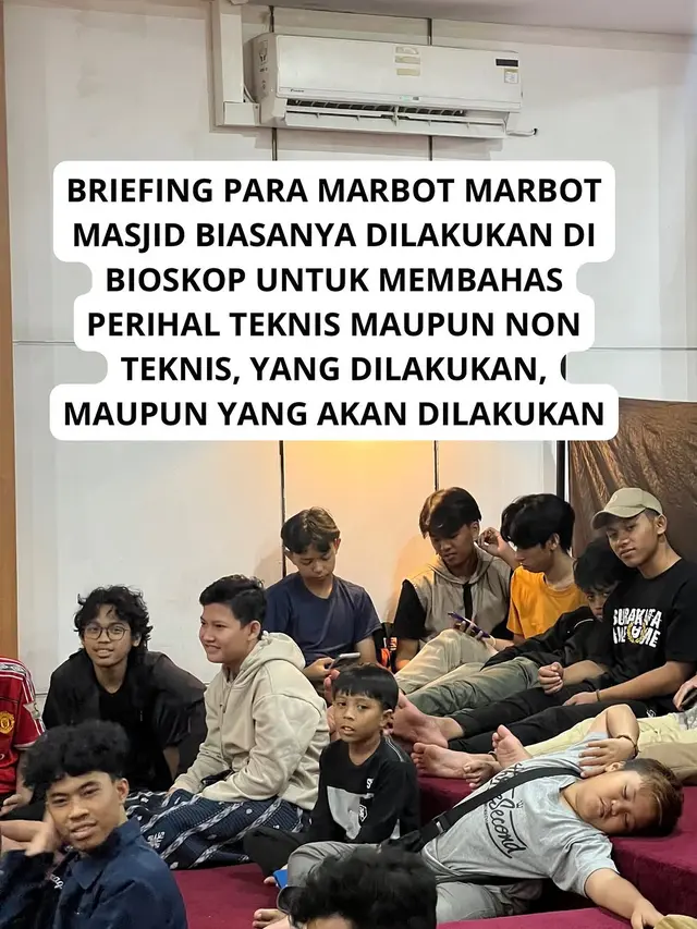 Briefing Para Marbot Pengelola Real masjid 2.0