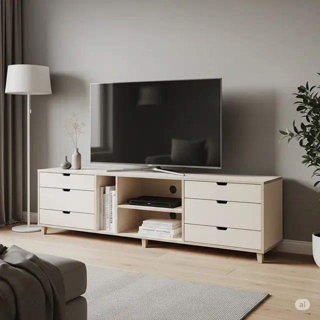 Model Bufet TV Minimalis Mewah