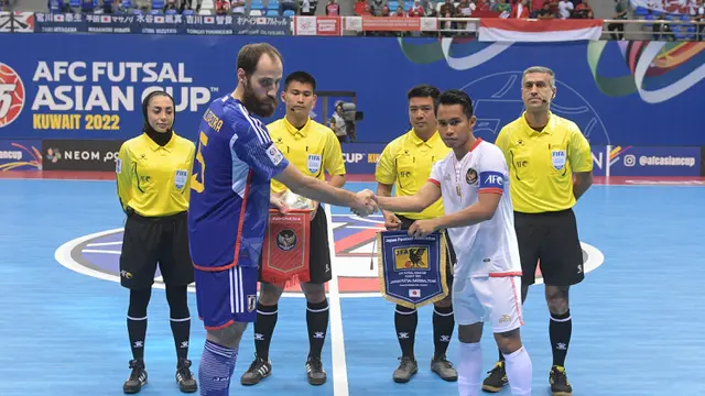 Foto: Kalah Dramatis dari Jepang, Timnas Futsal Indonesia Gagal ke Semifinal Piala Asia 2022