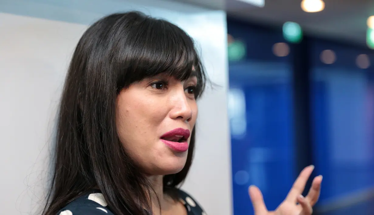 Di usia pernikahannya yang masih terbilang singkat, Ussy berharap pernikahannya dengan Andhika bisa berlangsung hingga akhir hayat. (Adrian Putra/Bintang.com)