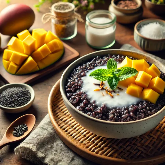 Bubur Ketan Hitam Legit