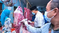 Dinas Pertanian dan Ketahanan Pangan Banyuwangi sidak daging sapi jelang lebaran (Istimewa)