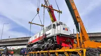 KAI Logistik Angkut Dua Lokomotif Hidrolik Tambahan untuk Angkutan Lebaran 2026