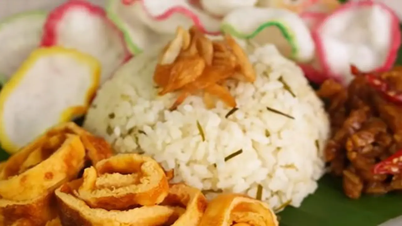 Nasi Gurih Daun Jeruk