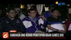 Sandiaga mengaku memilik 4 tiket VVIP acara penutupan Asian Games 2018 di Gelora Bung Karno, Senayan, Jakarta.