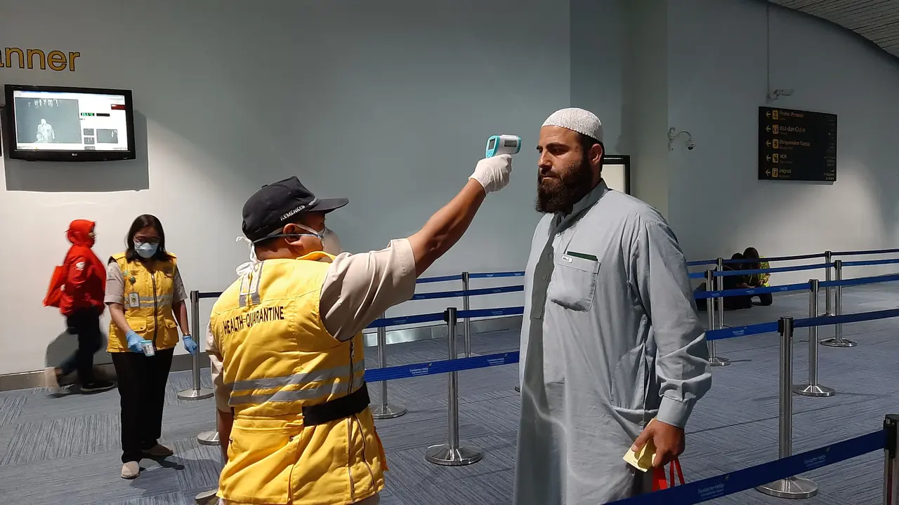 Antisipasi virus corona, Ap II siapkan jalur khusus khusus untuk warga negara Iran, Italia dan Korea Selatan.