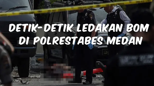 VIDEO TOP 3: Detik-Detik Ledakan Bom di Polrestabes Medan