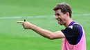 Ketiganya adalah Thomas Mueller yang memiliki catatan bermain di 128 pertandingan, Manuel Neuer (117), dan Toni Kroos (108). (Tobias SCHWARZ/AFP)