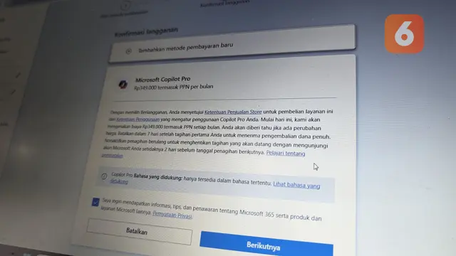 Simak Biaya Berlangganan Microsoft CoPilot Pro di Indonesia