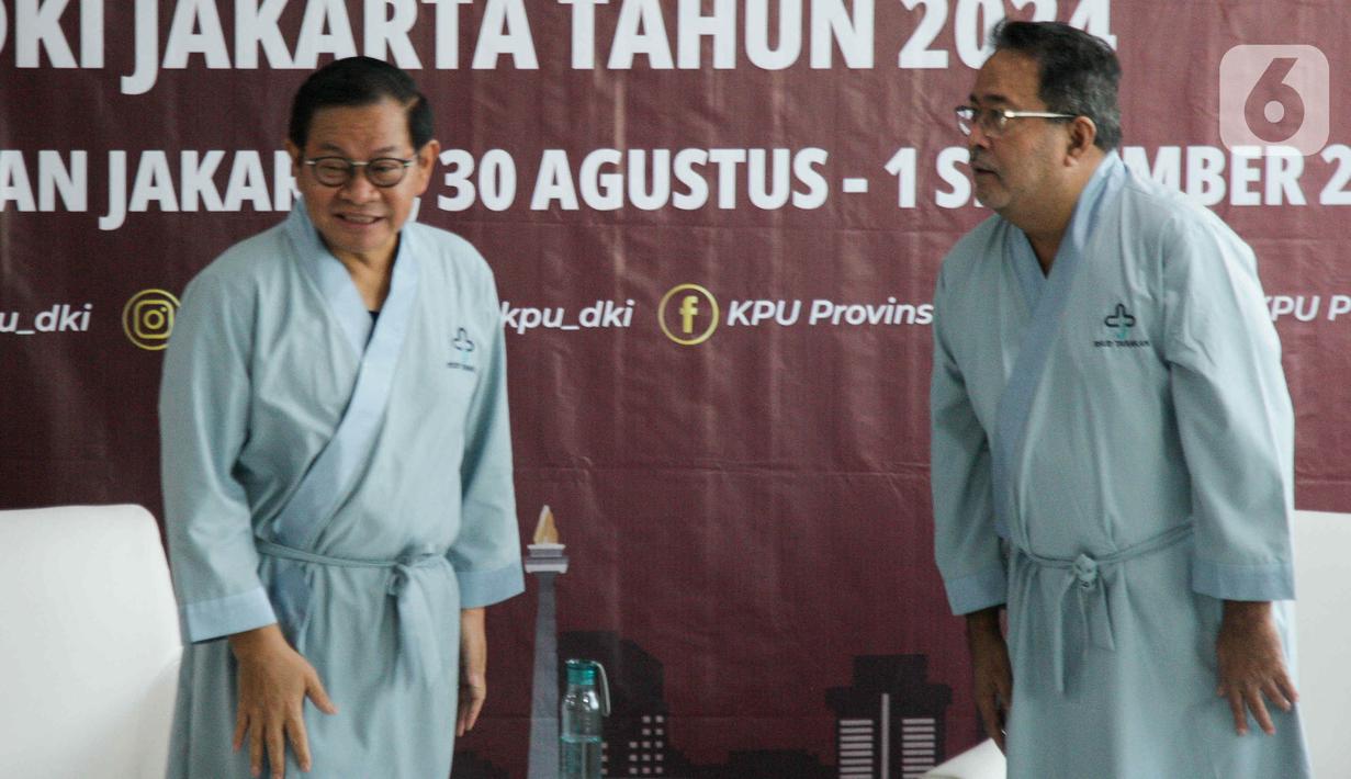 Sementara itu, RSUD Tarakan menyiagakan 20 dokter serta 15 tenaga kesehatan lainnya untuk pemeriksaan kesehatan para paslon gubernur dan wakil gubernur DKI Jakarta 2024. (Liputan6.com/Herman Zakharia)