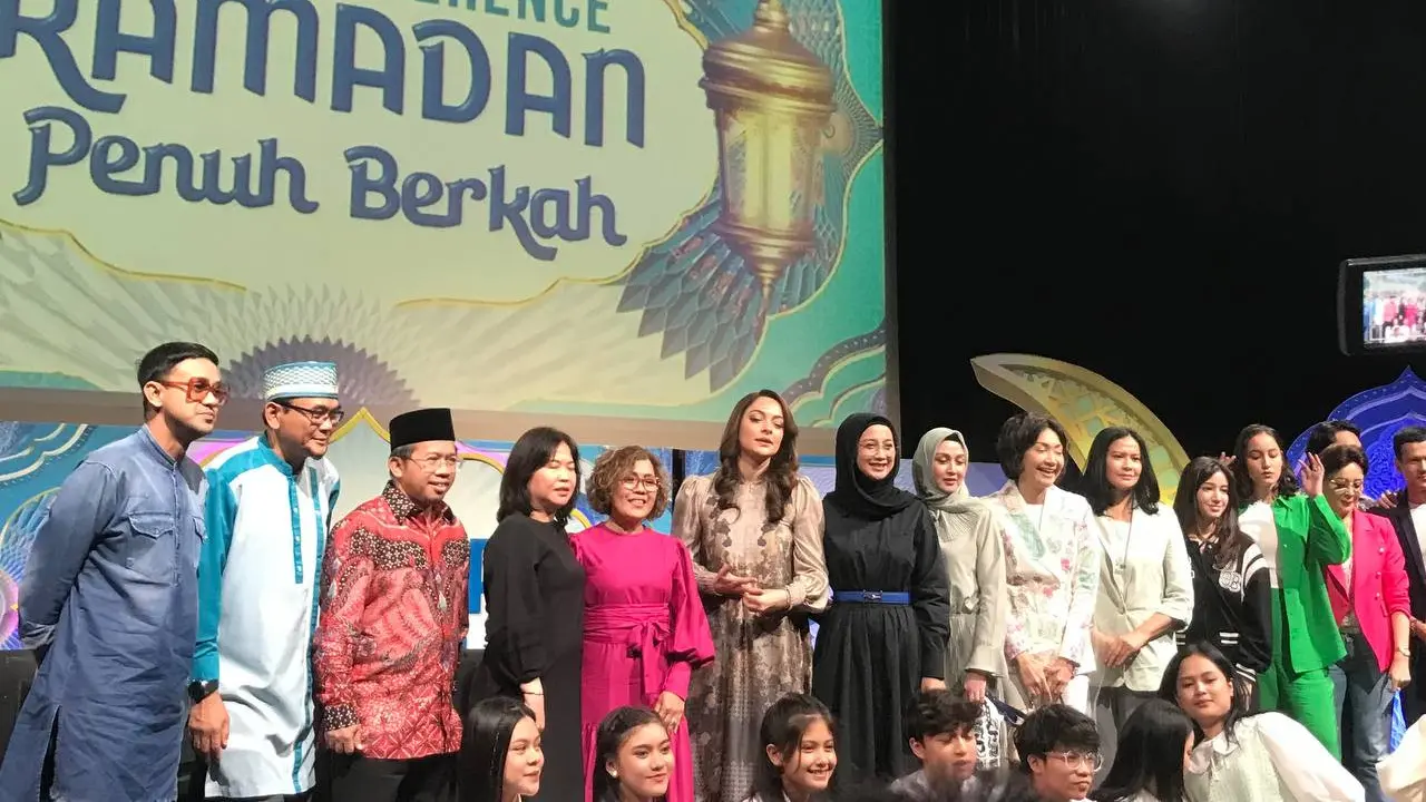 Direktur Programming SCM dan Sejumlah Pengisi Program Ramadan Indosiar Hadiri Press Conference