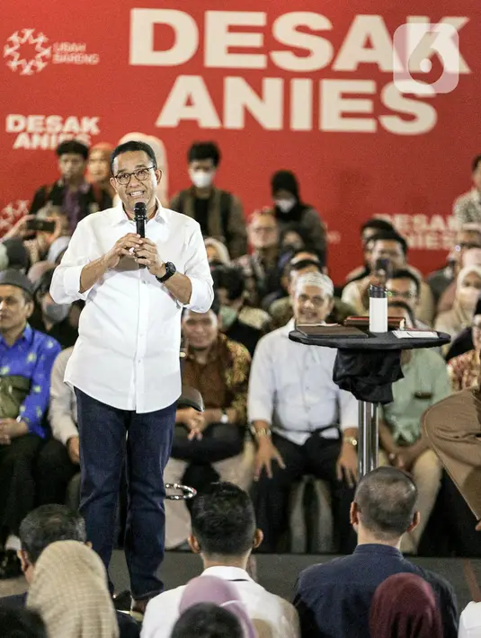 <p>"Jadi stunting ini memang masalah karena dia menghambat tumbuh kembangnya anak-anak kita. Dan dampaknya seumur hidup. Karena saya tidak usah ulang di depan teman-teman semuanya, itu kemampuan belajar, kualitas fisik itu menjadi jauh di bawah harapan," kata Anies dalam pemaparannya. (Liputan6.com/Faizal Fanani)</p>